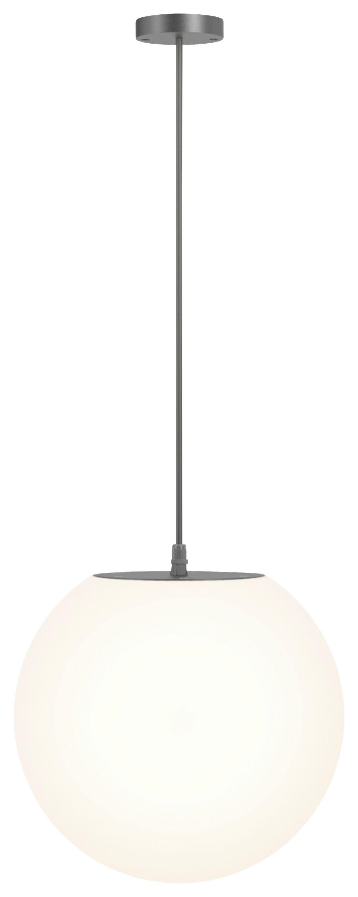 AUSSENLEUCHTE ERDA - Weiss/Schwarz, Basics, Kunststoff/Metall (30/36cm) - MAYTONI