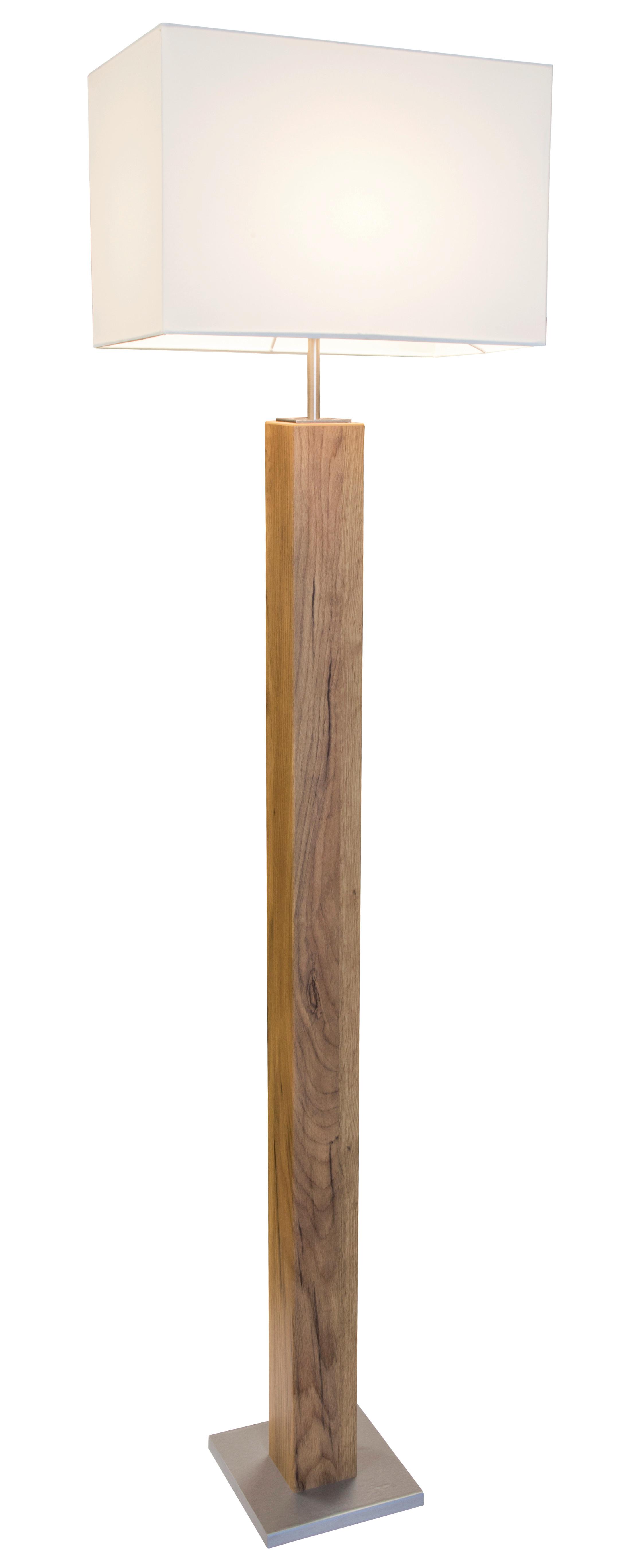 Stoječa Svetilka Gump - svetlo rjava, Natur, leseni material (40/27cm) - Globo