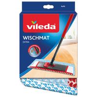 Wischbezug Vileda Wischmat Extra Blau/Rot/Weiß - Blau/Rot, Basics, Textil (18,5/20/29cm) - Vileda
