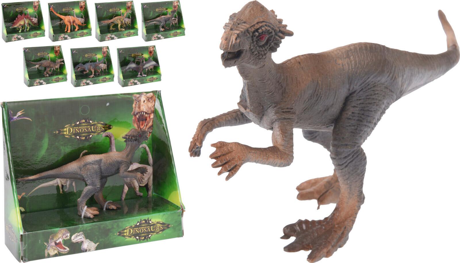 Játékállat Dino - többszínű, műanyag (15cm)