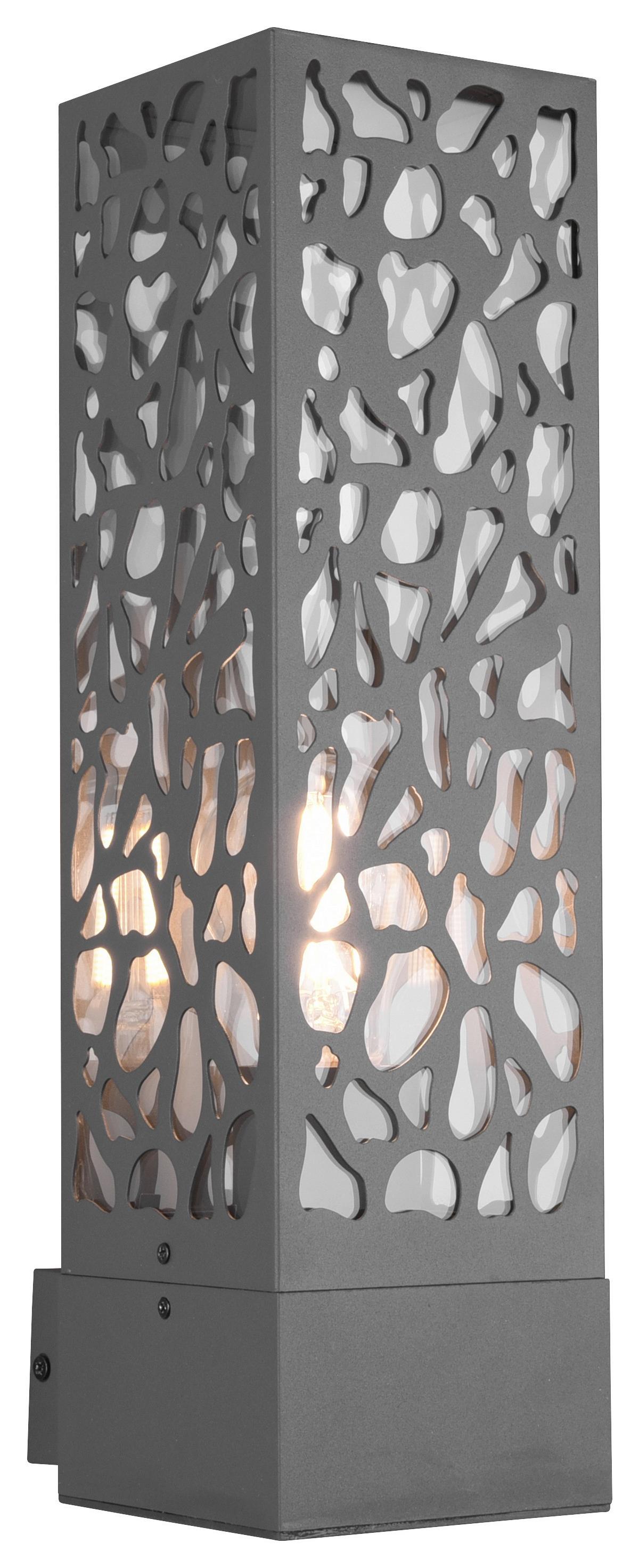 Wandleuchte Cooper in Anthrazit max. 40 Watt - Anthrazit, LIFESTYLE, Metall (14/36/10cm) - Trio Leuchten