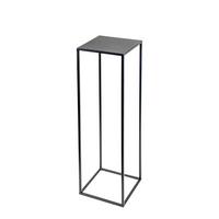 Blumenständer Schwarz - Schwarz, Basics, Metall (19/77/19cm)