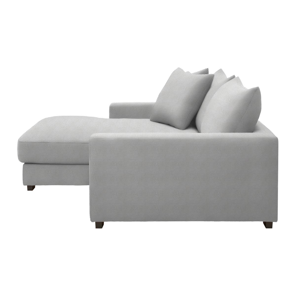 Ecksofa Pedro Hellgrau - Hellgrau, MODERN, Textil (180/83/265cm) - Mömax