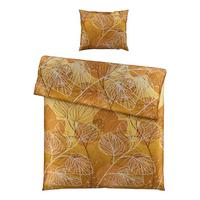 Bettwäsche Britt Ca. 160x210cm - Gelb, Konventionell, Textil (160/210cm) - Premium Living
