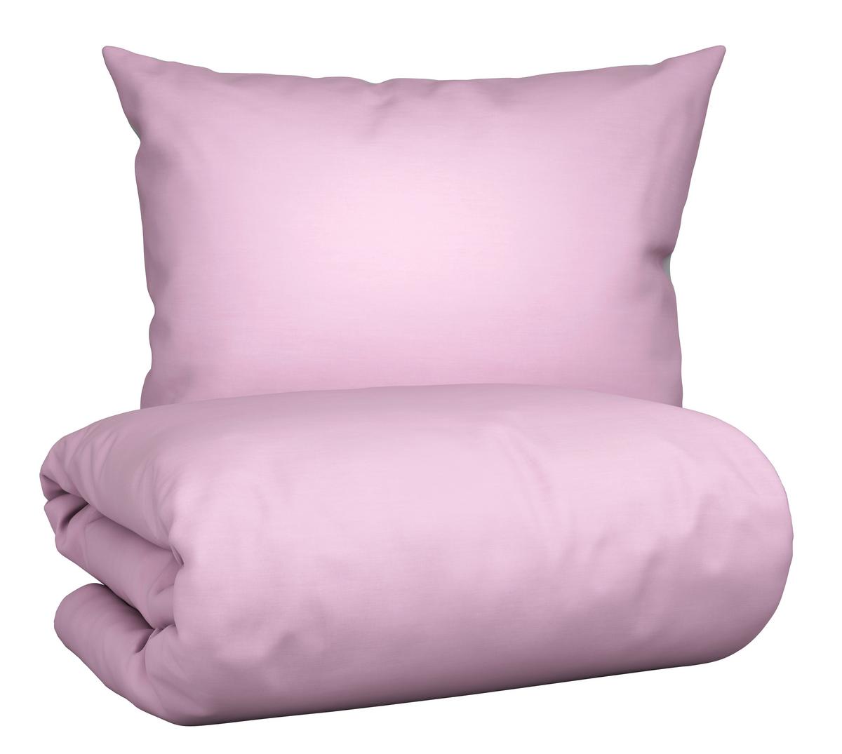 Ágyneműhuzat-garnitúra Annika - ezüstszínű/orgona, textil (140/200cm) - Modern Living