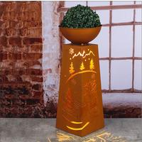 KWIETNIK 64134 - Basics, metal (25/59cm) - X-Mas