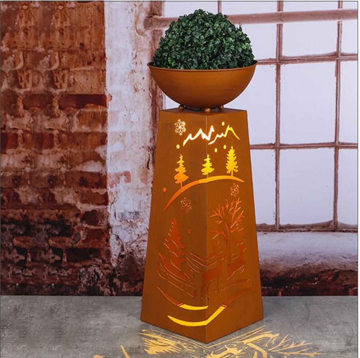 KWIETNIK 64134 - Basics, metal (25/59cm) - X-Mas