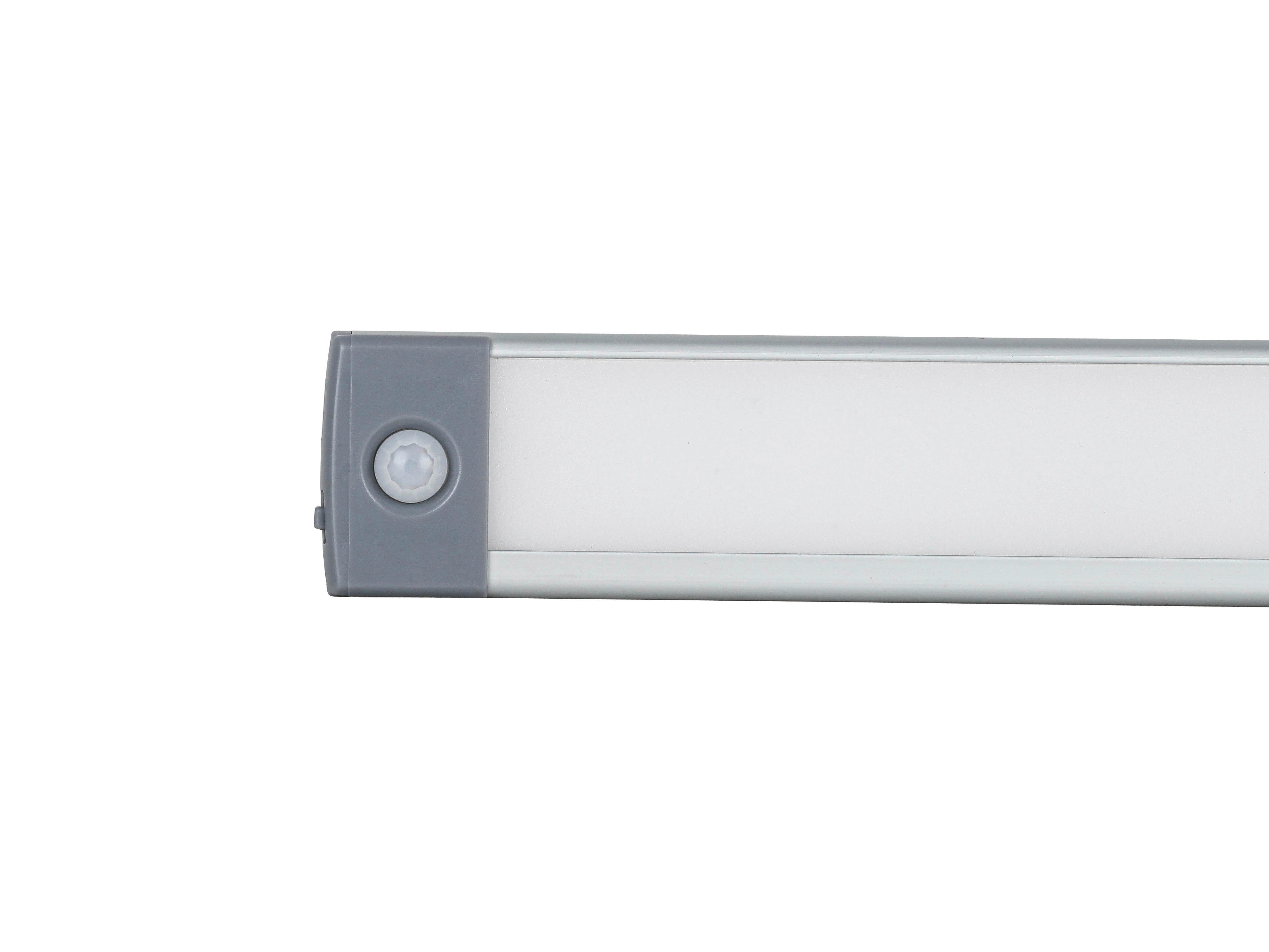 DOWNLIGHT UNTI - silver/grå, Modern, metall/plast (46/4/1cm) - Mömax