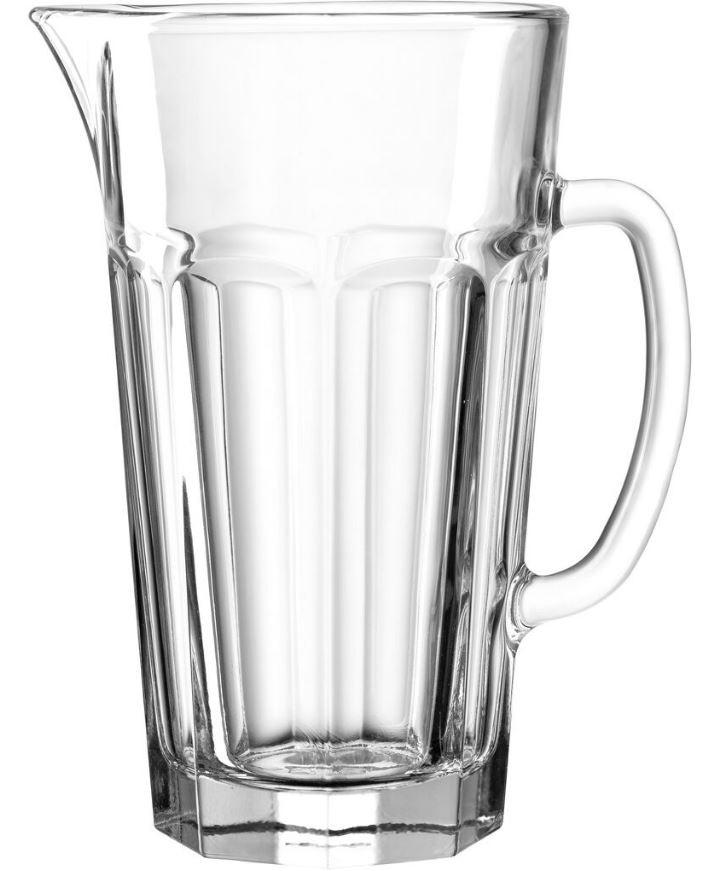 DZBANEK SZKLANY 012996 - przejrzysty, Basics, szkło (17.5/23.5/13cm) - Leonardo
