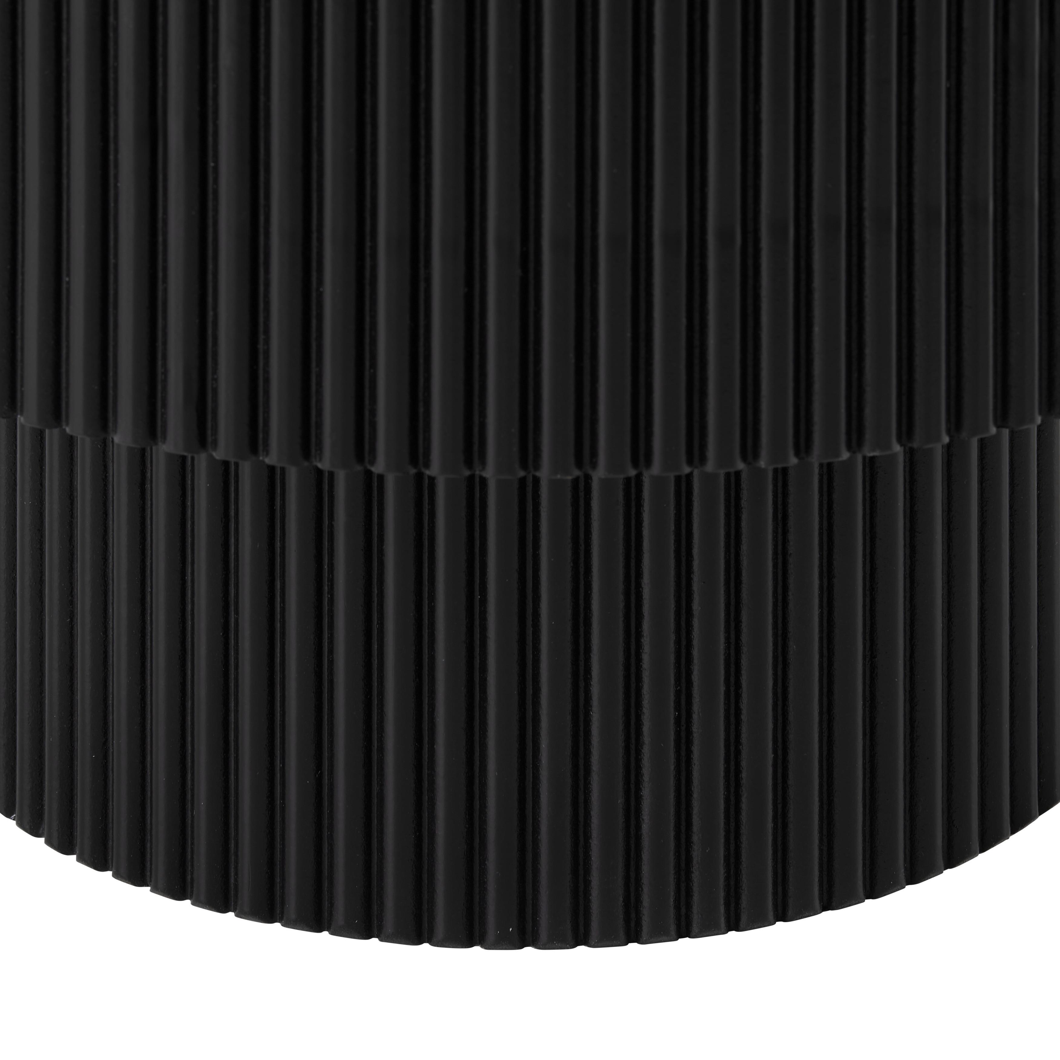 SOFFBORD JOHNNY - svart/naturfärgad, Modern, trämaterial (45/40cm) - Mömax
