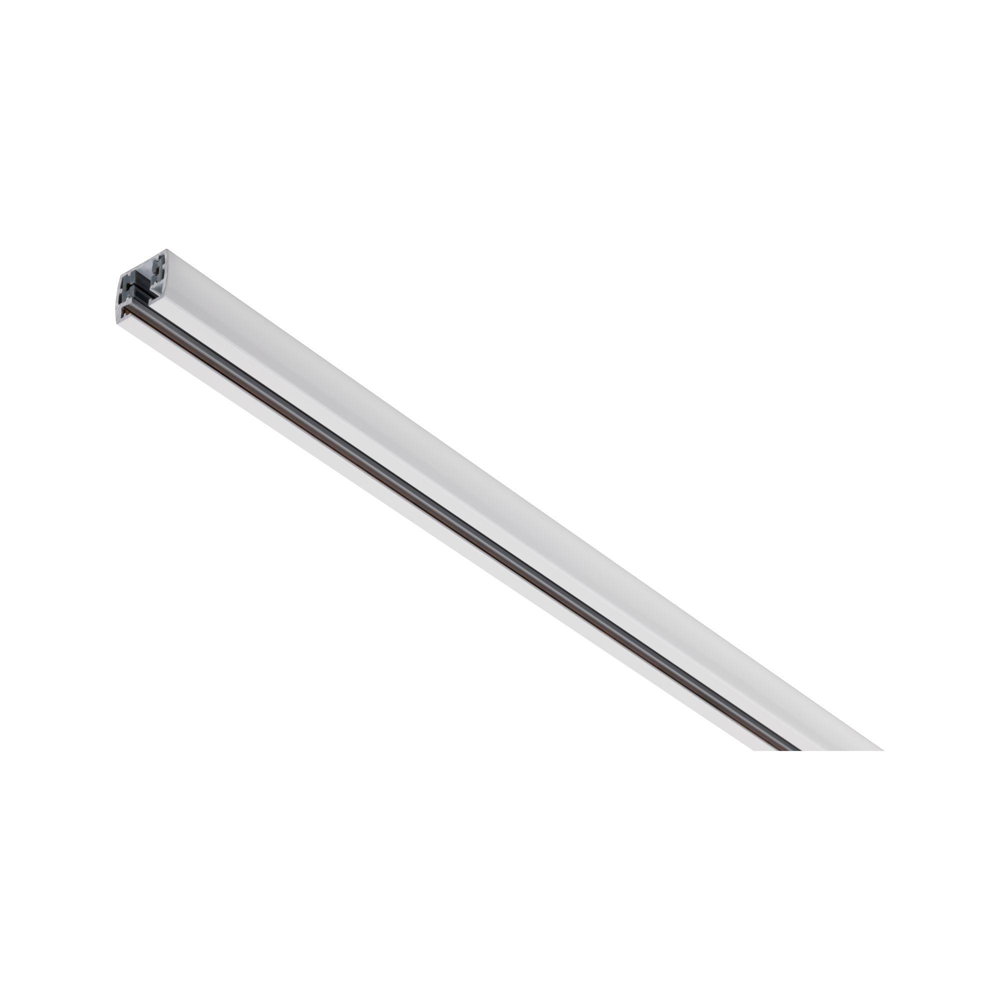 Schienensystem Urail Schiene Weiß ca. 50cm - Weiß, Basics, Metall (50cm) - Paulmann