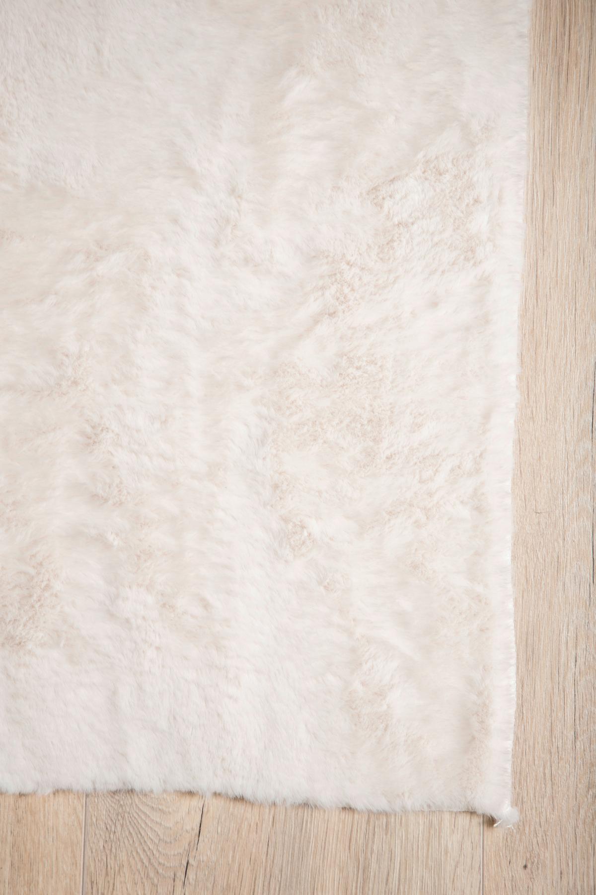 HOCHFLORTEPPICH NINA - Weiß, Basics, Textil (300/200cm) - P & B