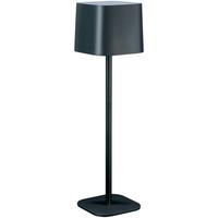 Tischleuchte Grundig Schwarz max. 1 Watt - Schwarz, MODERN, Kunststoff/Metall (10,5/10,5/36cm) - Grundig
