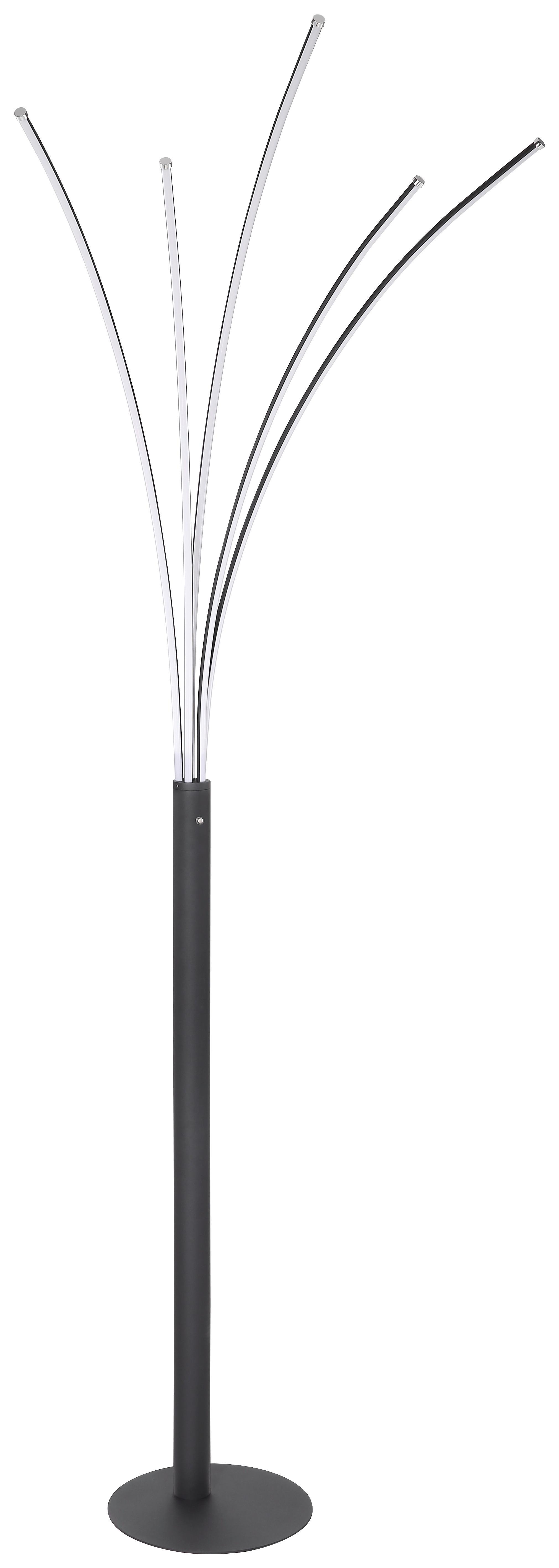 Svjetiljka Podna 59229b Bizzy - crna, Design, metal/plastika (56/60/187cm)