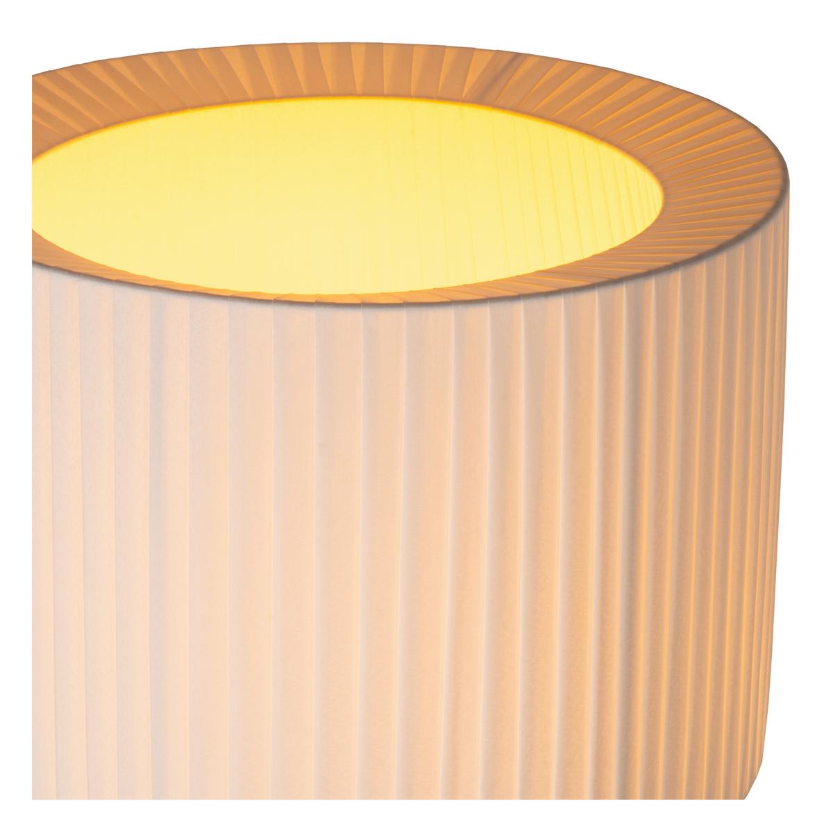 LAMPA STOJĄCA 21739/16/31 FOLD - biały, Konventionell, tkanina (40/40/158cm) - Lucide
