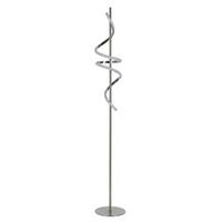 Led Állólámpa Lina - krómszínű/nikkelszínű, Modern, műanyag/fém (23/23/151cm) - Mömax