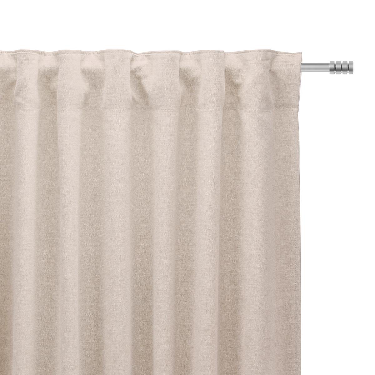 Fertigvorhang Ulrich ca. 135x245cm - Sandfarben, Textil (135/245cm) - Modern Living