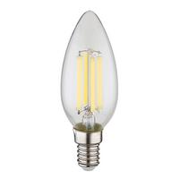 Led-sijalka 10577ck - prozorno, kovina/steklo (3,5/9,8cm) - Globo