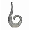 Dekorativna Vaza Silver - srebrne barve, Design, kovina (26/47/8cm) - Livetastic