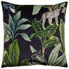 Zierkissen Junglelife in Bunt ca. 60x60cm - Schwarz, KONVENTIONELL, Textil (60/60cm) - Modern Living