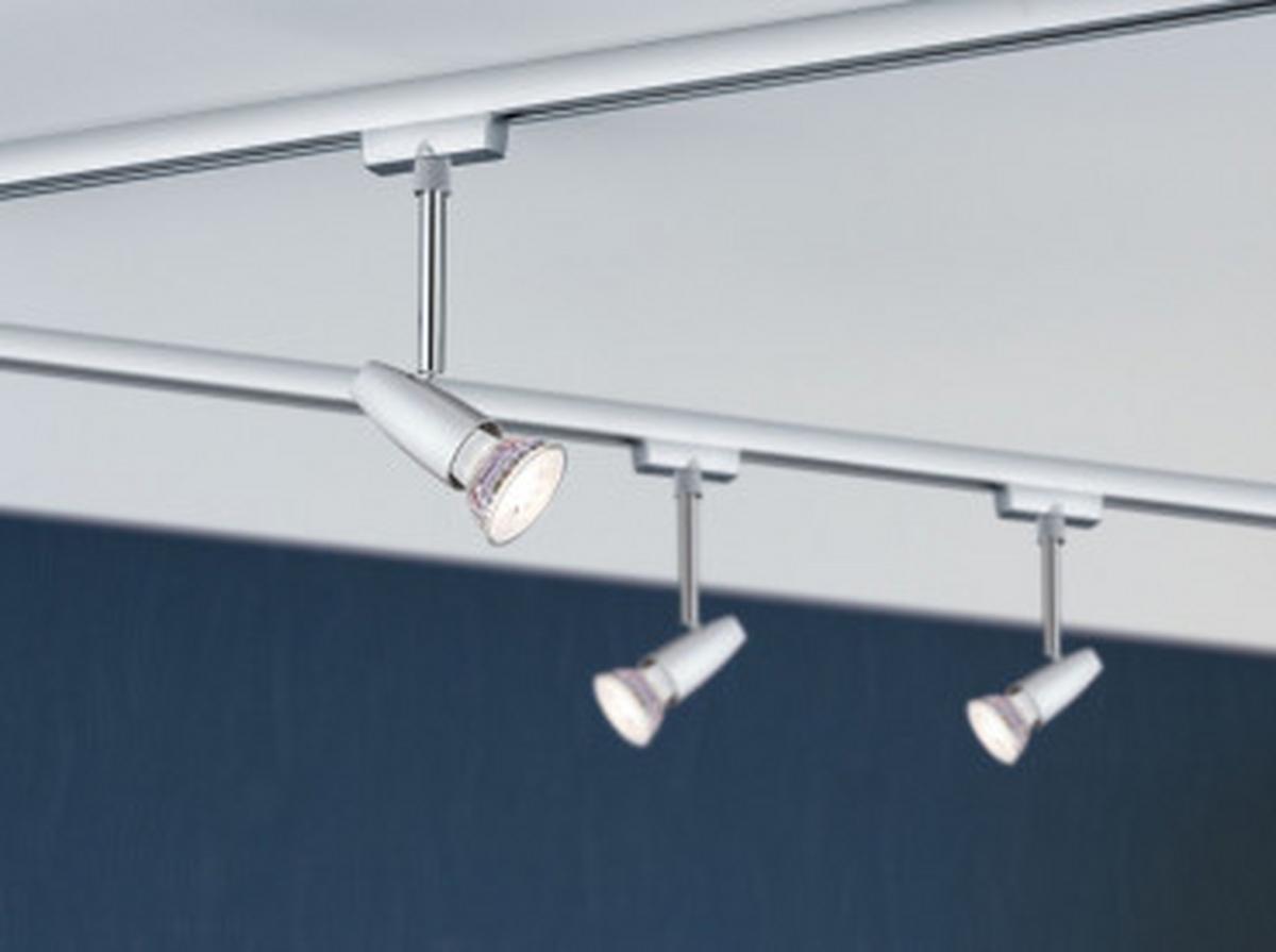 Schienensystem-Strahler Starter Set Barelli max. 10 W - Design (120cm) - Paulmann