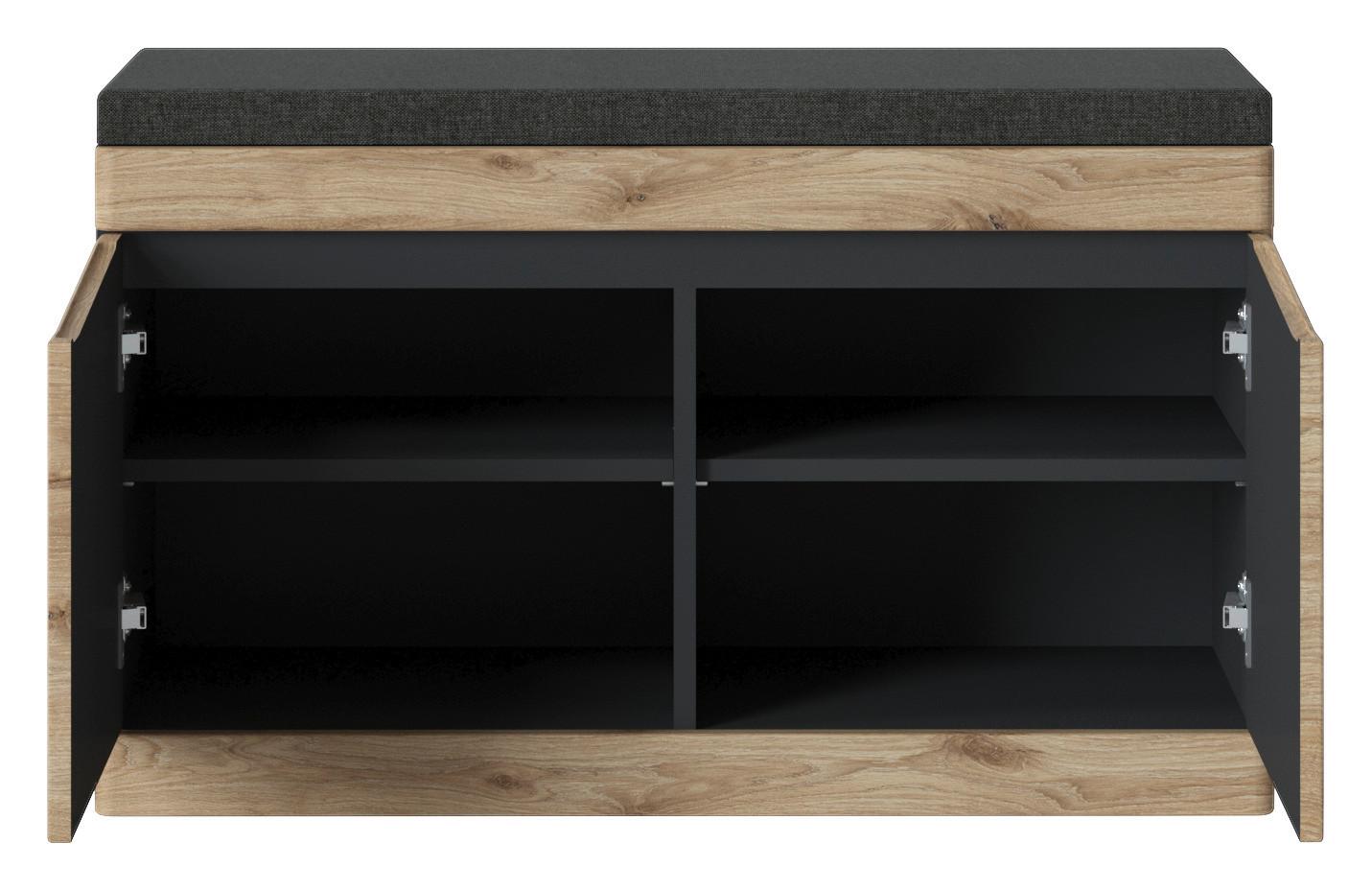 Bancă pentru hol SPRING - Modern, material pe bază de lemn (86/49/39,9cm) - Modern Living