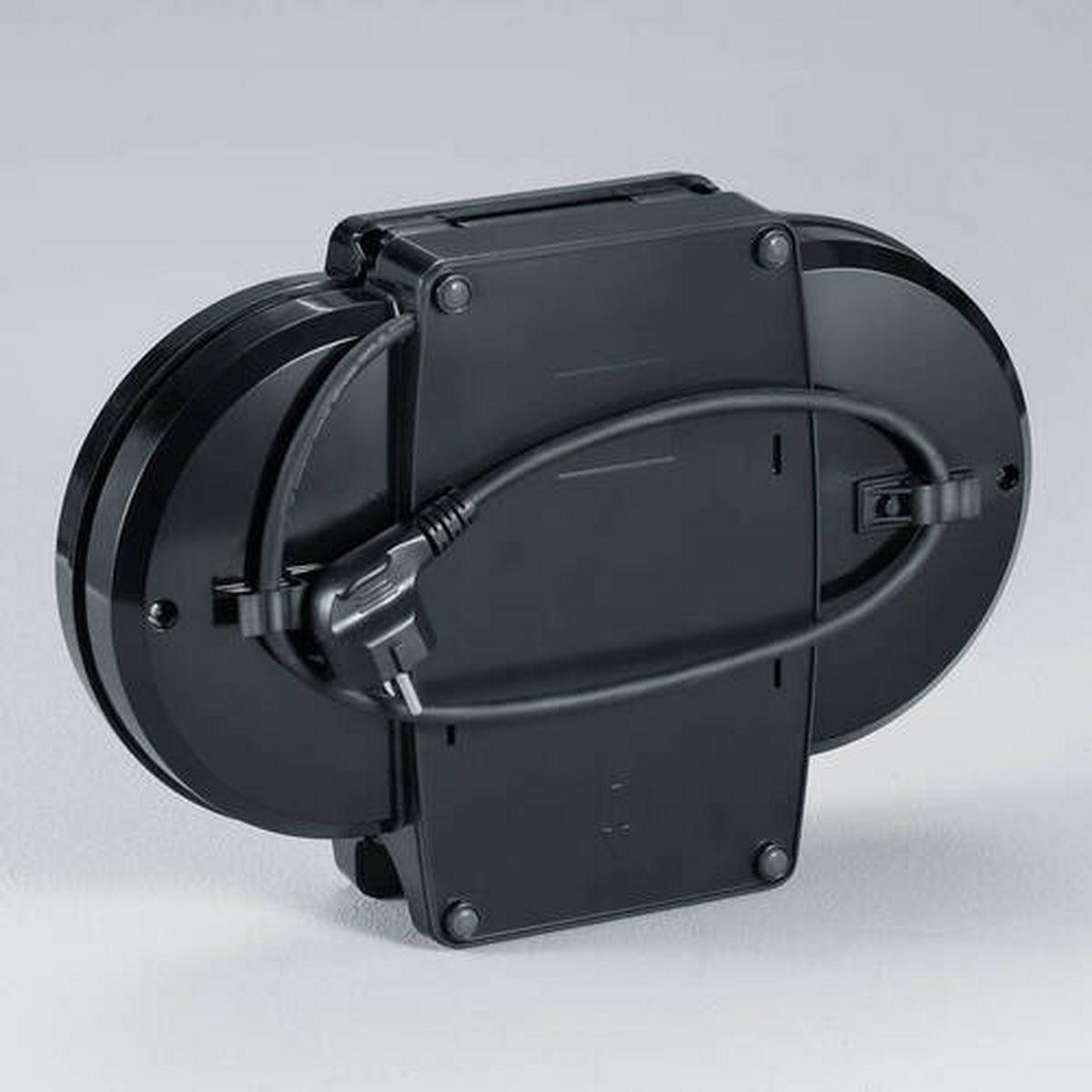 GOFROWNICA WA 2106 - czarny, Basics, metal (24,2/10/35,1cm) - Severin