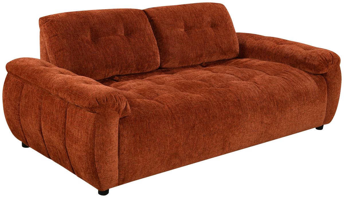 Sofa Alba - narančasta/crna, Moderno, drvo/tekstil (213/84/109cm) - Mömax