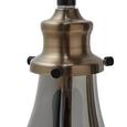 Pendelleuchte Luciana - Messingfarben/Grau, MODERN, Glas (13.5/129.5cm) - Modern Living Pendelleuchte Luciana - Messingfarben/Grau, MODERN, Glas (13.5/129.5cm) - Modern Living