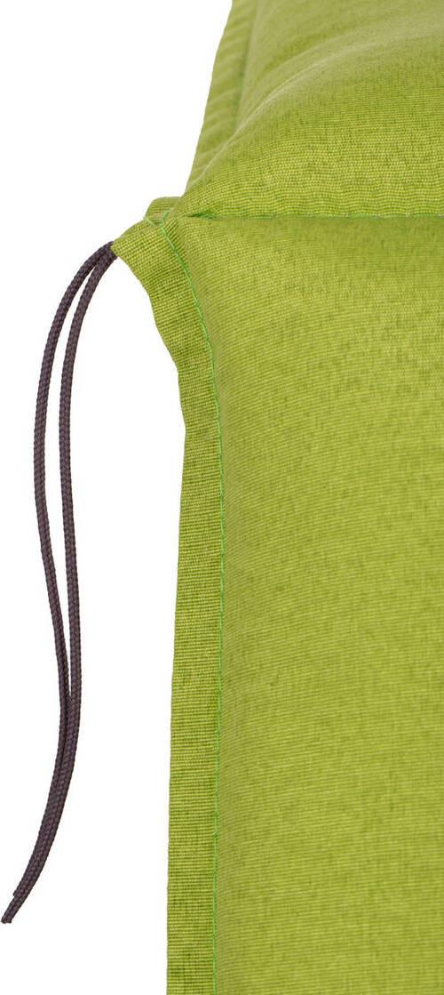 Liegenauflage Toledo ca. 191x58 cm Hellgrün - Hellgrün, Basics, Textil (191/58/8cm) - Gardenson