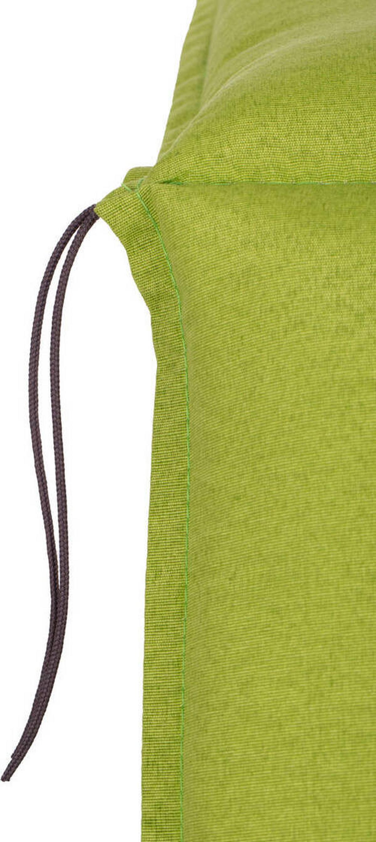 Liegenauflage Toledo ca. 191x58 cm Hellgrün - Hellgrün, Basics, Textil (191/58/8cm) - Gardenson