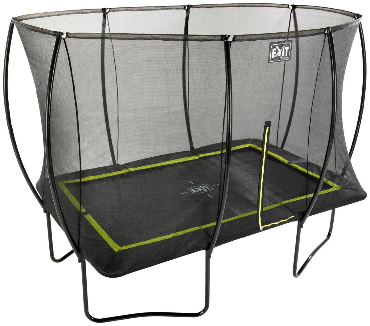 Trampolin Exit Silhouette, 214x305cm - črna, Konvencionalno, kovina (214/262/305cm) - EXIT Toys
