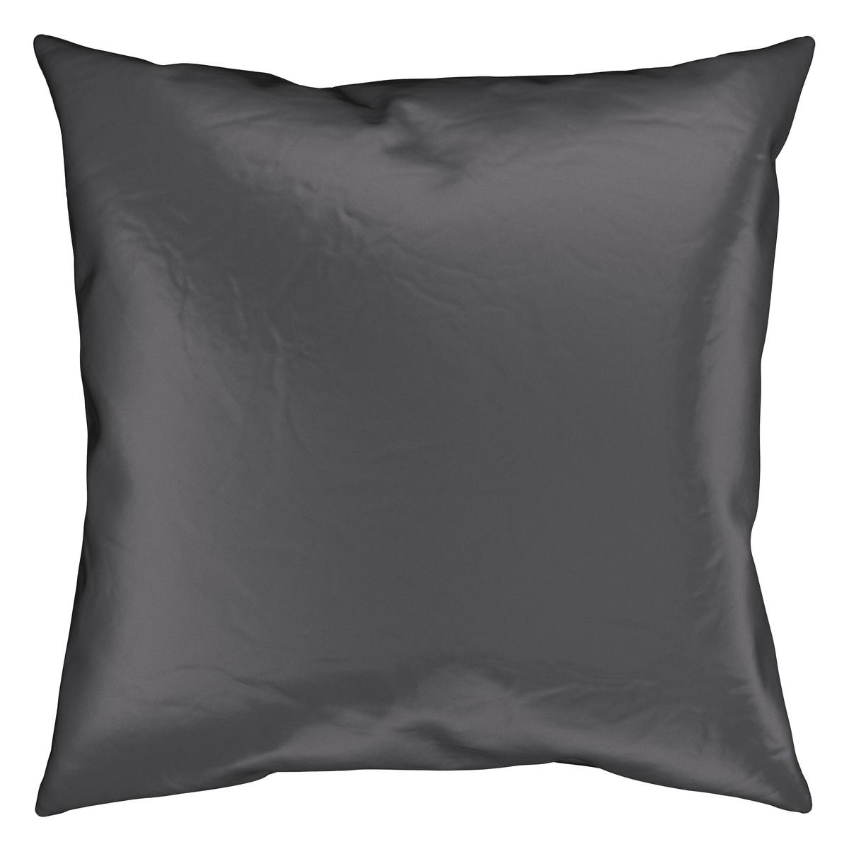 Bettwäsche Bio-Sophia Uni Anthrazit ca. 135x200cm - Anthrazit, Natur, Textil (135/200cm) - ecoTree