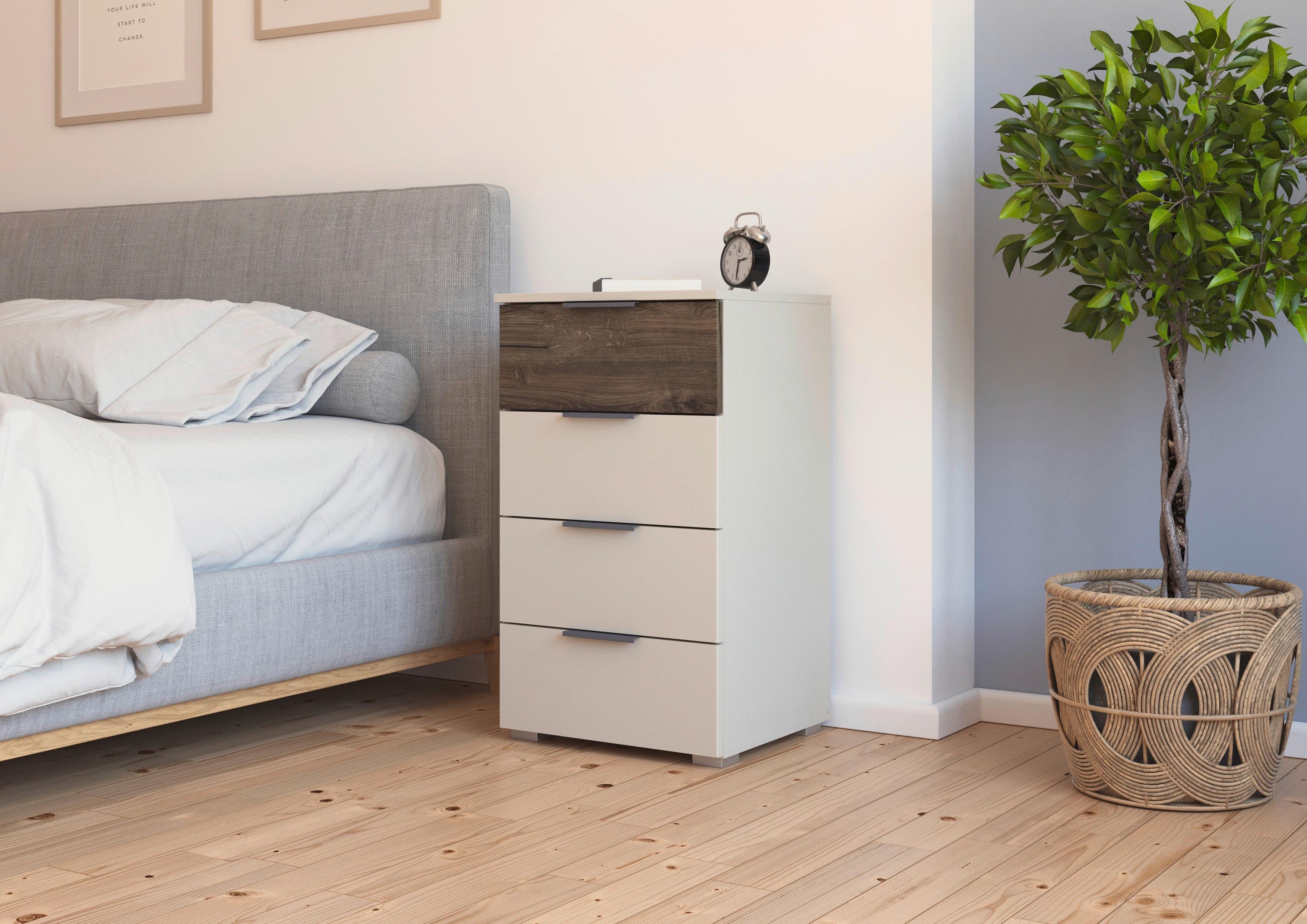 COMODA SAJO - șampanie, Trend, material pe bază de lemn (47/81/42cm) - Premium Living
