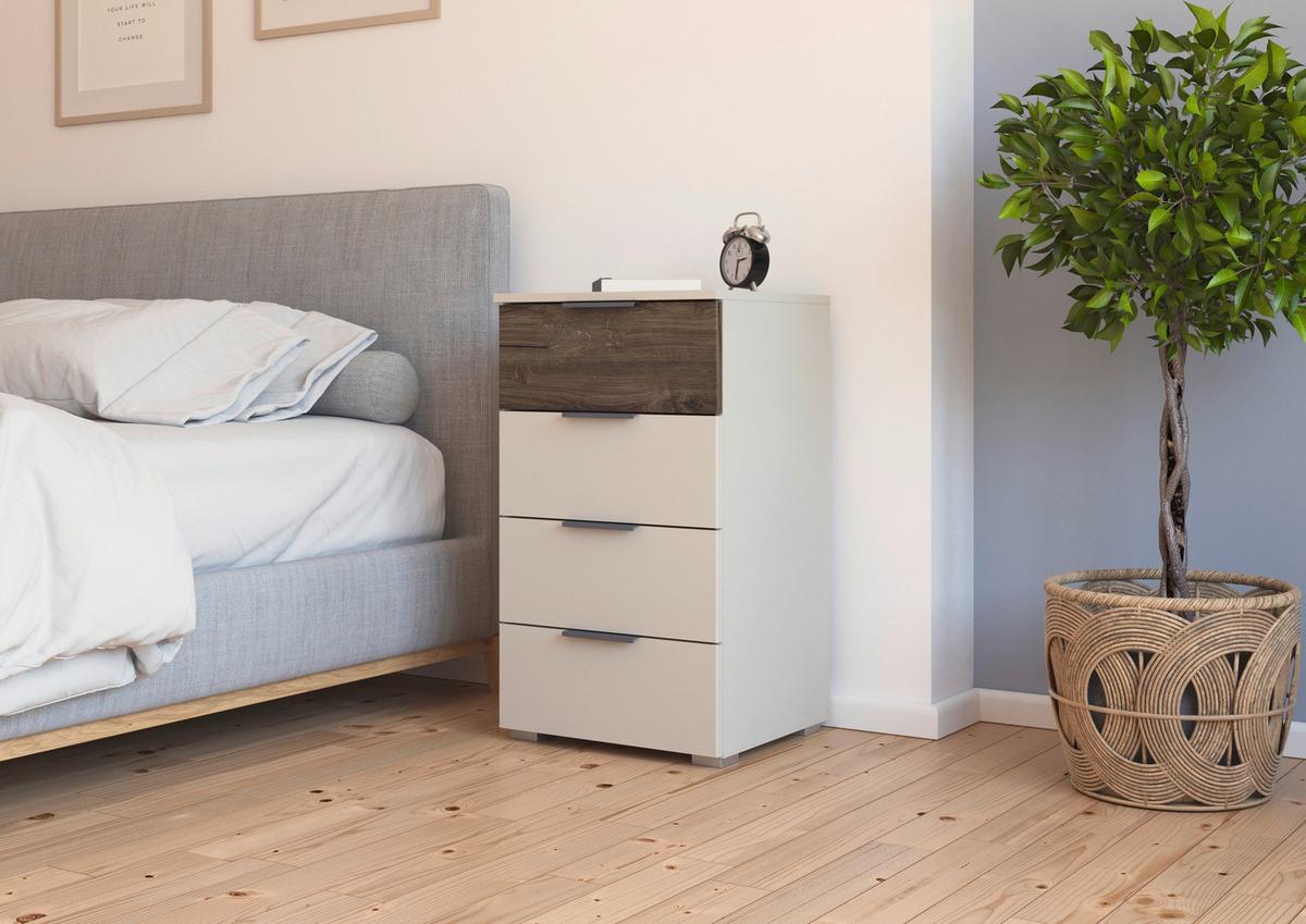 Komoda Sajo - boje šampanjca, Trend, drvni materijal (47/81/42cm) - Premium Living