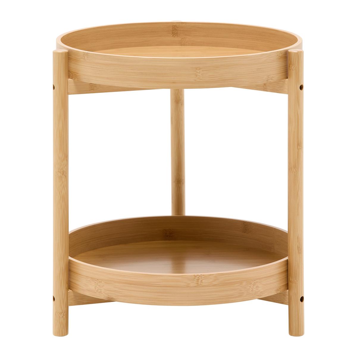 Beistelltisch Viva - Naturfarben, Natur, Naturmaterialien/Holzwerkstoff (42,5/47/42,5cm) - Mömax