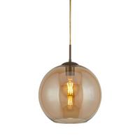 Függőlámpa 1621am Balls - borostyánszínű, Trend, üveg/fém (25/120cm) - Searchlight