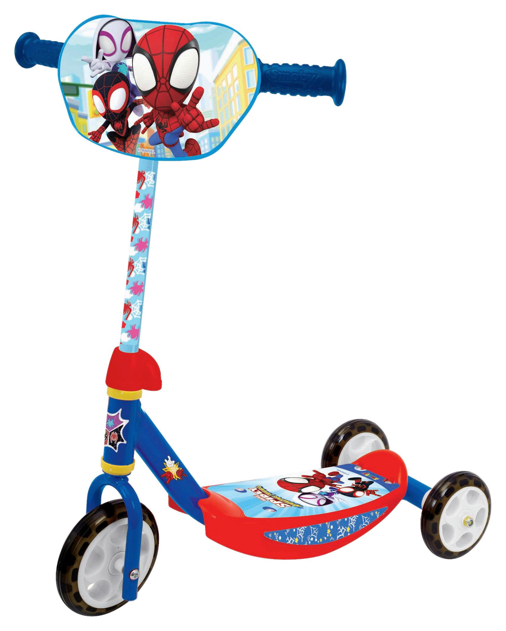 HULAJNOGA DLA DZIECI SCOOTER SPIDERMAN - różnokolorowy, Trend, tworzywo sztuczne/metal (32/56/60-67cm) - Simba