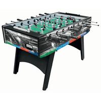 Tischfußball Lukas Grün/Schwarz/Weiß - Schwarz/Weiß, Basics, Holzwerkstoff/Kunststoff (142/86/74cm) - Mömax