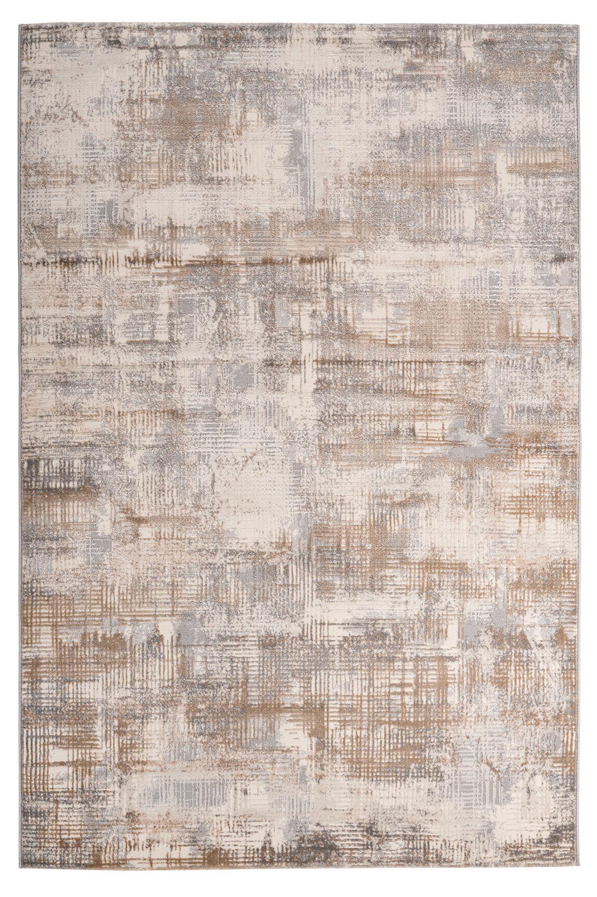 Webteppich My Salsa Taupe ca. 120x170cm - Taupe, Design, Textil (120/170cm) - Obsession