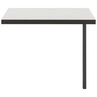 Eckverbindungsplatte in Grau/Weiß - Weiß/Grau, MODERN, Holzwerkstoff/Metall (75/74,1/75cm) - Mömax