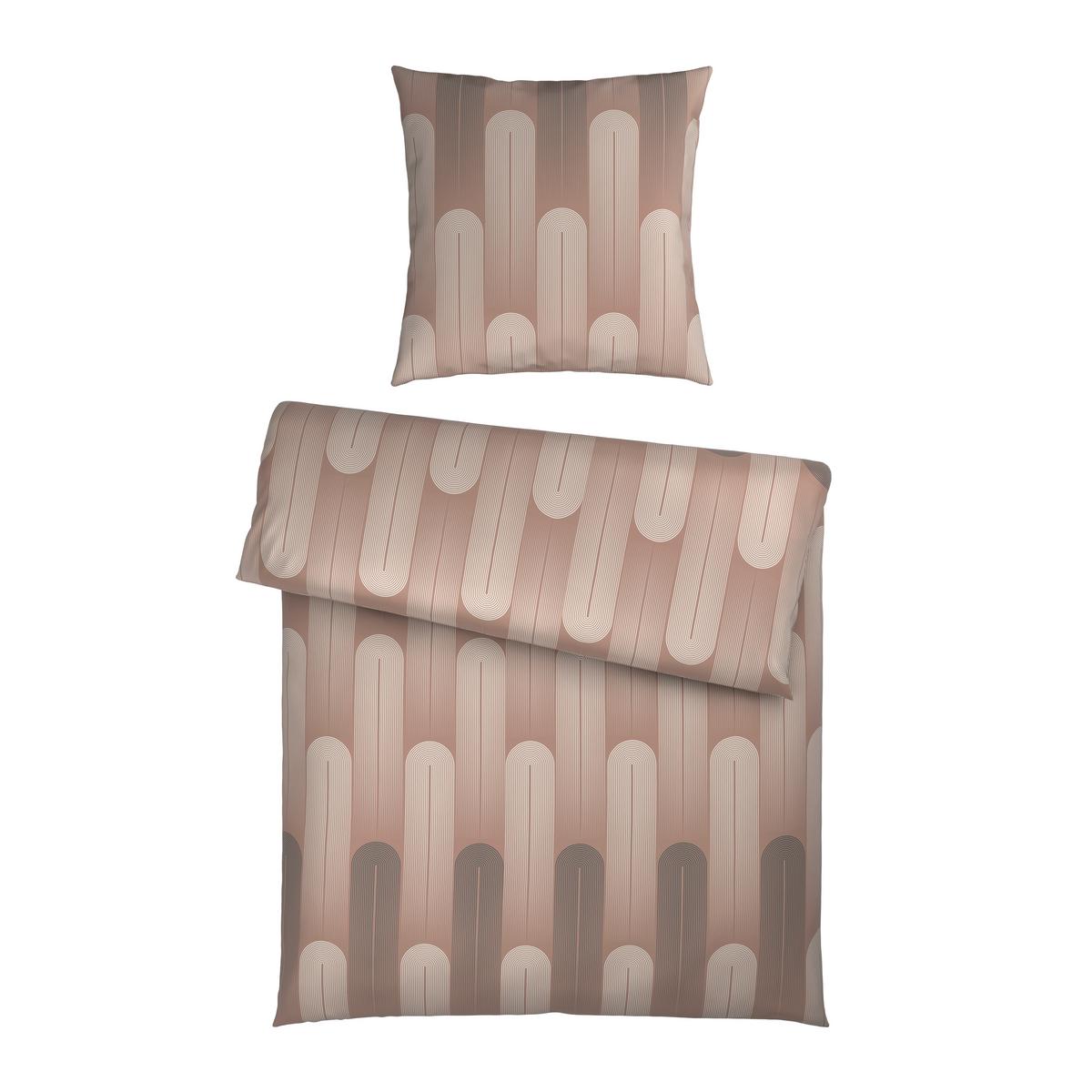 Bettwäsche Veix Beige ca. 135x200cm - Beige, Textil (135/200cm) - Mömax