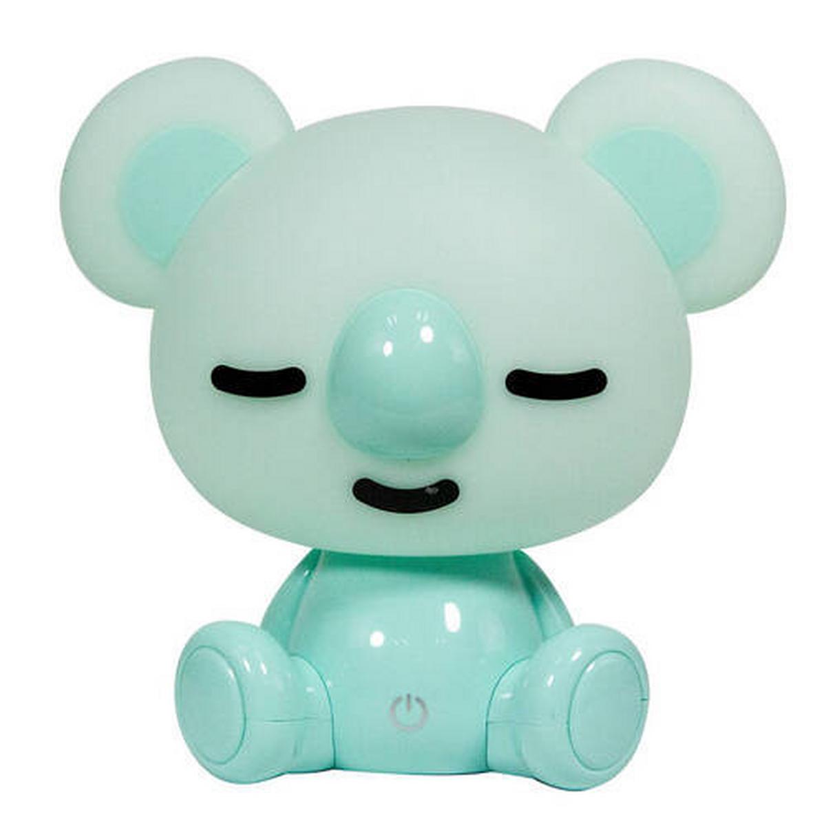 Kindertischleuchte Koala verde Mintgrün max. 3 Watt - Mintgrün, Basics, Kunststoff (20/20/16cm)