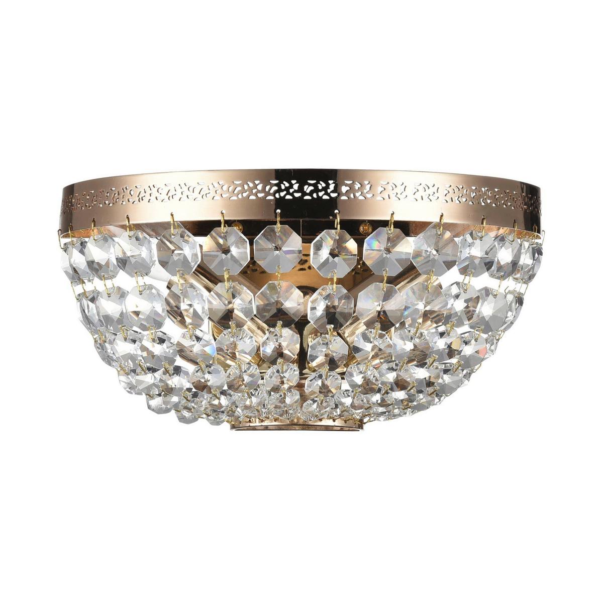WANDLEUCHTE OTTILIA - Goldfarben, Trend, Metall (12,8/25/13cm) - MAYTONI