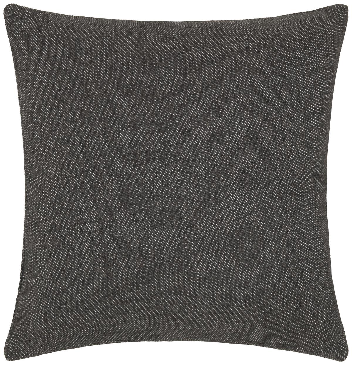 POSZEWKA NA PODUSZKĘ KERSTIN - antracytowy, Basics, tkanina (50/50cm) - Premium Living