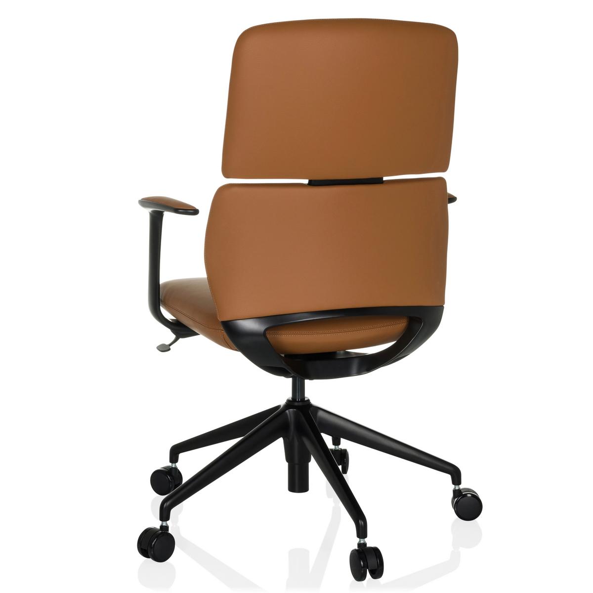 Vrtljivi Stol Atmos Designer - črna, Moderno, kovina/umetna masa (62/98-108/60cm) - MID.YOU