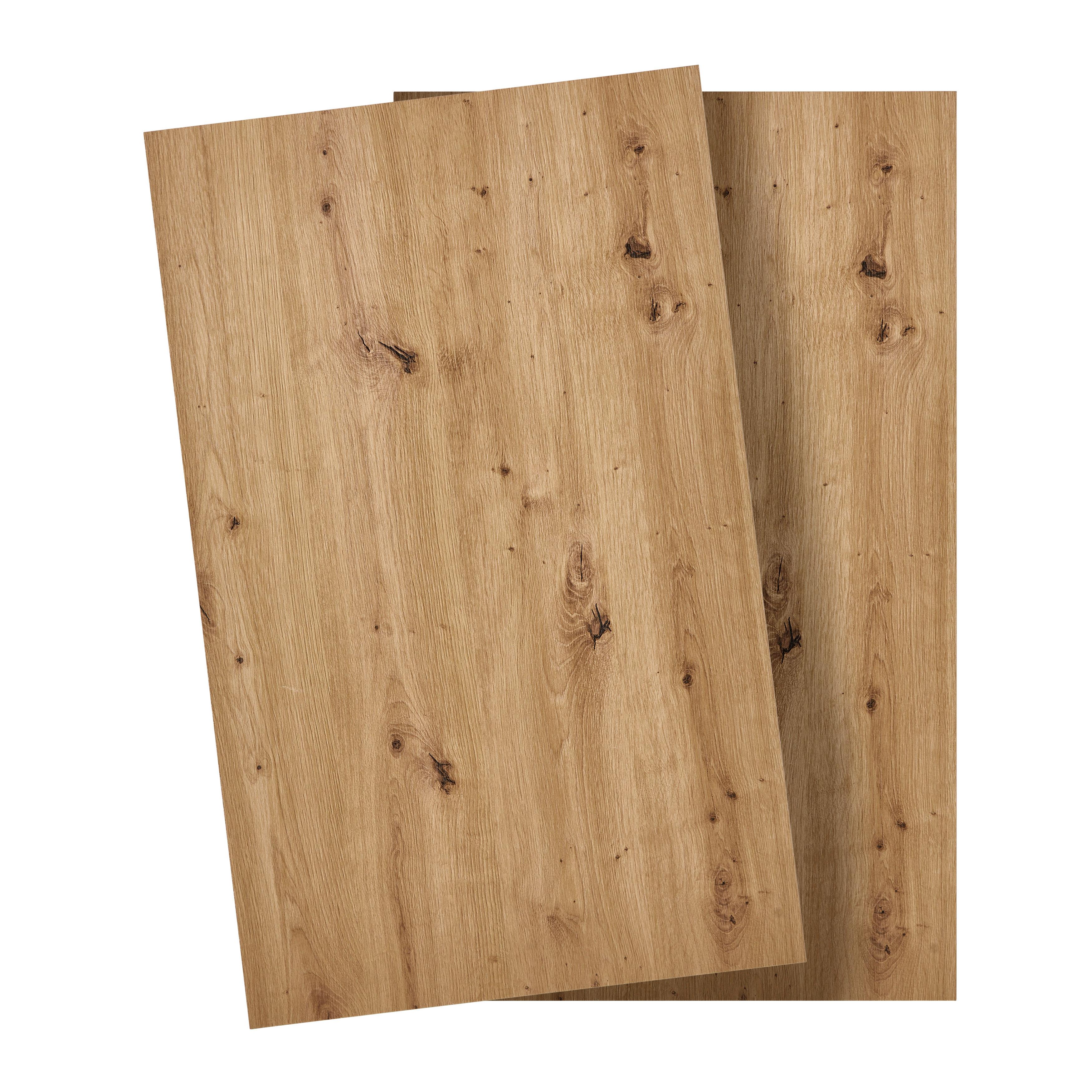 Einlegebodenset Casa Mia Eiche Artisan, 2 Stk. - Eiche Artisan, KONVENTIONELL, Holzwerkstoff (59/95cm) - Mömax