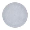 Handwebteppich Manila 1 in Grau Ø ca. 100cm - Grau, Basics, Textil (100cm) - Modern Living