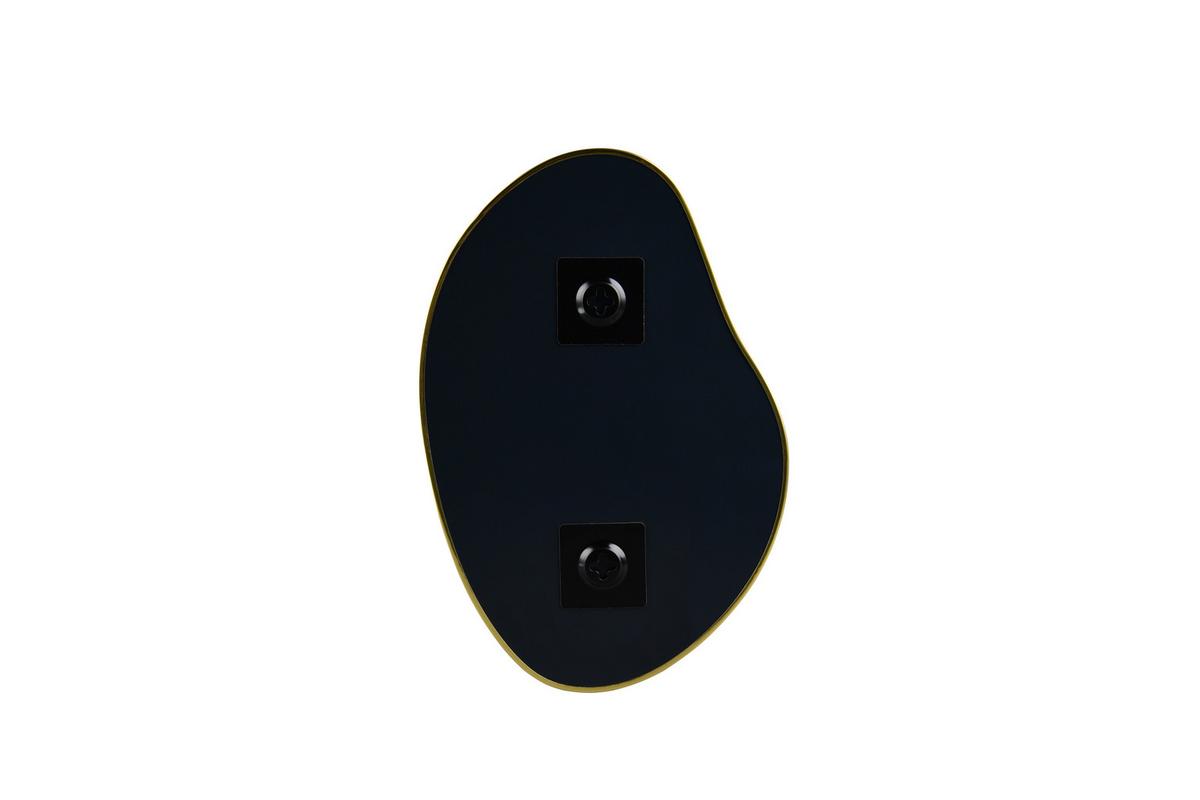 ZESTAW LUSTER VIOLA - kolor złoty, Modern, metal/szkło (28/22/0,4cm)