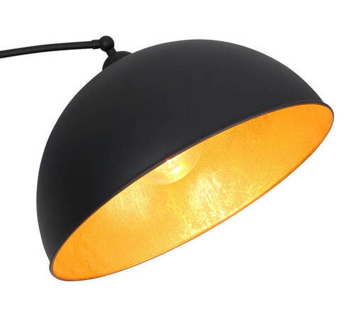 LAMPA ŁUKOWA 58486 - czarny/kolor złoty, Design, metal (115/45/182cm) - Globo